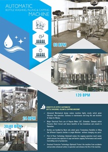 Máquina de llenado de botellas de agua potable para mascotas, suministro de máquina de tapado con capacidad de 20000BPH, fácil de operar - Product Image 3