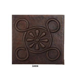 Carreaux de gravure en cuivre antique pour mur - Product Image 1