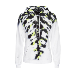 Sudadera con capucha estampada con tinte de corbata para mujer de alta calidad, ropa de calle de invierno, sudaderas con capucha transpirables cálidas de manga completa - Product Image 1