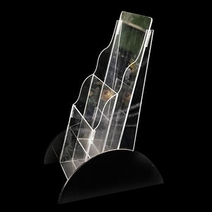 Porte-bonheur de magazines en acrylique transparent, comptoir, 1 pièce, support pour croquis, en acrylique - Product Image 4