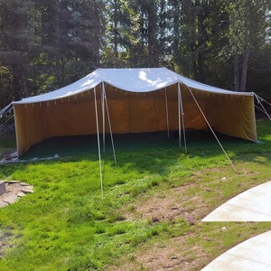 Tienda BC de lujo de tamaño personalizado, nuevo diseño, refugio de lona del desierto de Oriente Medio para acampar en Qatar, Omán, Arabia Saudita, Emiratos Árabes Unidos, Kuwait - Product Image 2