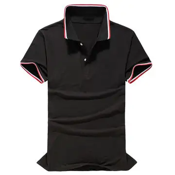 Wholesale t-shirt for men 2021 black jersey men custom polo
