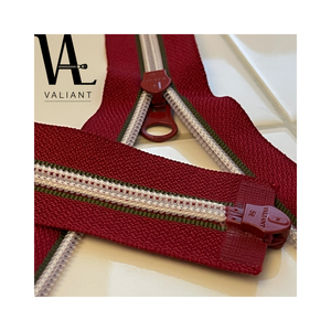 Fermeture à glissière en nylon, bidirectionnel inversée (ruban de customisation), bout ouvert avec curseur DTM #5 - Product Image 1