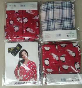 Chemises décontractées en coton à manches longues pour femmes et jeunes filles, chemises habillées boutonnées de marque originale, lot de stock du Bangladesh - Product Image 3