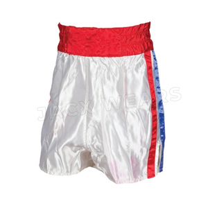 Pantalones cortos de boxeo muay thai, shorts de lucha elásticos personalizados, 100 poliéster, venta al por mayor - Product Image 6