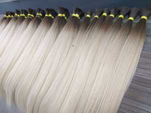 Cabello humano vietnamita, color ombré, virgen, la mejor calidad, mejor venta, bueno para pelucas y extensiones de cabello - Product Image 2