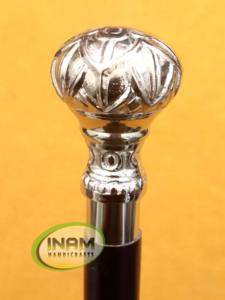 Design en bois bâton de marche avec belle poignée ovale - Product Image 2