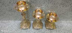 Portavelas de latón dorado pulido, suministros para Iglesia - Product Image 6