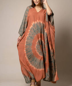 ชุดกิโมโนตัวสั้นผ้าเรยอนสำหรับผู้หญิง,ชุดเสื้อผ้าแฟชั่นไอแลนด์ - Product Image 4