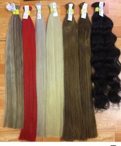 Haute qualité en vrac vietnamien Remy cheveux humains Ombre Balayage pleine longueur wefted dentelle perruque Double dessiné vierge Style tissage vague - Product Image 2