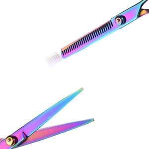 Professional Barber <b>Scissors</b> Shears with Custom Logo <b>for</b> Salon <b>Thin</b> Teeth <b>Scissors</b> Set 2022 <b>Hair</b> Cutting <b>Scissors</b> - Product Image 4