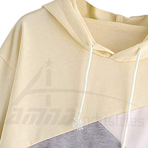 เสื้อครอปแบบเรียบง่ายสำหรับผู้หญิง,เสื้อมีฮู้ดคอลเลคชั่นล่าสุด - Product Image 3