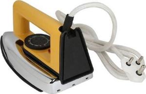 Suela de cerámica para el hogar de alta calidad de hierro seco Reve de 1000 vatios, plancha para ropa de Color Amarillo/NEGRO, 1 año de garantía - Product Image 6