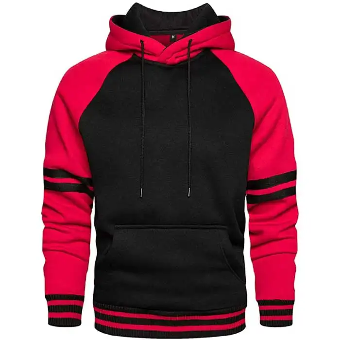 Stylish Outer Wear Casual Hoodie Men Fleece Hoodie low rates 35%cotton 65%poleyster screen printing hoodies as well embroidery