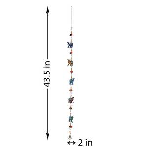 Decoración Artesanal Jaipuri Haat para Puerta con Forma de Camello, Regalo Decorativo, Par de Adornos Coloridos para Colgar en la Pared, Decoración para Puerta, Par de Latkan Móviles - Product Image 2