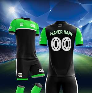 KIT d'uniformes de FOOTBALL, CLUB de vêtements d'équipe, JERSEY, vente en gros, 20 pièces - Product Image 6