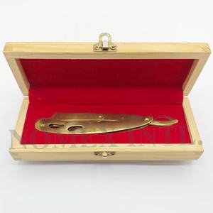 Maquinilla de afeitar en color personalizado y logotipo personalizado Hoja de corte de un solo filo Maquinilla de afeitar de grado quirúrgico para hombres a precio mayorista - Product Image 6