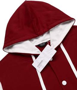 Varsity แจ็คเก็ตหนังทำด้วยผ้าขนสัตว์,แจ็คเก็ตดีไซน์แบบเลือกได้ - Product Image 3