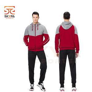 cheep price men track suits sports custom <b>plain</b> <b>tracksuits</b> - Product Image 5