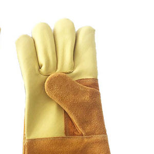 Guantes de trabajo de seguridad para soldadura, de cuero, para construcción - Product Image 6