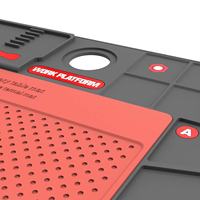 RF4 Microscopio Silicone Repair Heat Resistant Universal Microscope Maintenance Mat BGA Soldering Insulation Pad