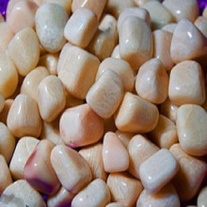 หินร่วงลงครีมมูนสโตนคริสตัลร่วงลงตามธรรมชาติเป็นกลุ่มบำบัดหินโมราร่วงลงผู้ค้าส่ง - Product Image 2