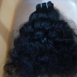 virgin indian hair weaving sizes 8" up to 40" natural color and natural texture soft touch indian hair