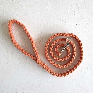 Correas de Macramé Espiral Hechas a Mano de 75 Pulgadas para Perros - Múltiples Opciones de Color - Product Image 1