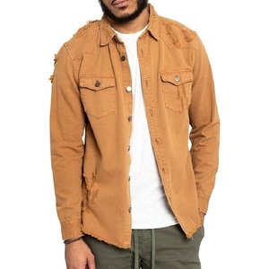 Chaqueta con Capucha Personalizada, Ecológica, de Invierno, Resistente al Viento, Transpirable, Reversible, de Secado Rápido, Talla Grande, Estilo Vintage, Lavada y Desgastada - Product Image 1