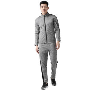 Survêtement de sport léger en polaire à manches longues pour homme avec logo personnalisé pour le fitness et les activités sportives - Product Image 5