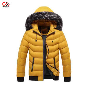 Chaqueta acolchada con capucha para hombre, prendas de vestir cálidas, de invierno - Product Image 2