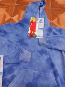 Sudadera con capucha Tie-Dye para hombre, ropa para parte superior masculina, con estampado colorido de humo negro - Product Image 6