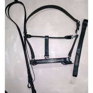 VENDO CANAL VACÍO CUERO HALTER color negro marrón bronceado EN Dollar 7 Full-COB-Shetland - Product Image 2