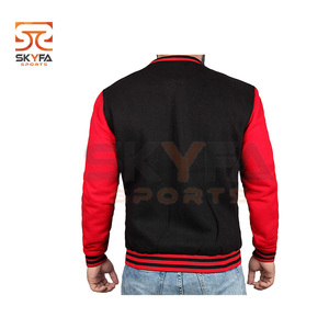 Vestes pour hommes de haute qualité, nouveau design, fabrication OEM, vestes en duvet pour hommes, vestes universitaires - Product Image 2