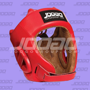 Protector de cabeza de boxeo, material de cuero, protección completa, diseños personalizados - Product Image 1