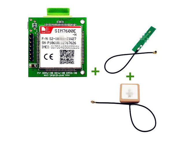 SIMCOM SIM7600E-H 4g Hat SIM7600A-H LTE Cat-4 4G Module Development Board Mini Board GPS Antenna SIM7600 SIM7600E SIM7600A