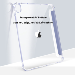 Custodia Smart Design di fabbrica per <span class=keywords><strong>iPad</strong></span> 12.9 custodia Smart <span class=keywords><strong>cover</strong></span> <span class=keywords><strong>in</strong></span> <span class=keywords><strong>pelle</strong></span> PU trasparente con portamatite custodia anticaduta per 12.9 2020 - Product Image 6