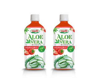 Bebida de Aloe Vera de Alta Calidad con Sabor a Fresa, Puré 70% Puro, Precio al por Mayor OEM ODM, Bebida Recién Exprimida, 18 Meses de Duración - Product Image 4