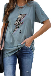 Camisetas casuales de diseño personalizado para mujer, Top de moda, mejor calidad, a la venta - Product Image 4