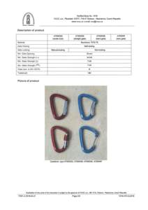 CE UIAA Certified Outdoor Sports Light <b>Hook</b> Mountaineering Aluminum Screw Gate Climbing <b>Hook</b> - Product Image 5