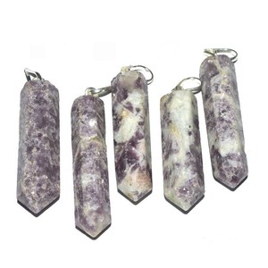 Meilleur vendeur de pendentifs en lepidolite : Pendentifs en lepidolite à vendre - Product Image 1
