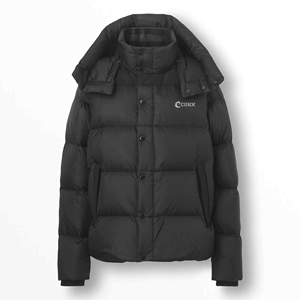 2024 tendance hommes partout Sublimation impression Bomber veste hiver extérieur bouffant à capuche haute rue Style imperméable - Product Image 1