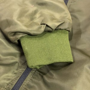 Veste imperméable à manches longues pour homme, fait sur mesure, prix d'usine, imperméable, bombardier, offre spéciale, OEM - Product Image 2