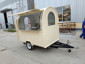 Chariot de camping Mobile à Traction personnalisée, noir, pour aliments, super chariot pour collectionneurs européens - Product Image 3