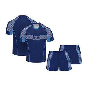 Unisex OEM Sublimation Rugby Kit Shirts Custom Striped Sport Wear for Shirt Uniform Set Anti-Bacterial Quick Dry Rugby Football - Product Image 4