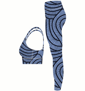 Ensemble de vêtements de sport pour femmes avec logo personnalisé, 4 pièces, vêtements de fitness, yoga, entraînement, ensembles de yoga pour femmes, ensembles de fitness pour la salle de sport - Product Image 3