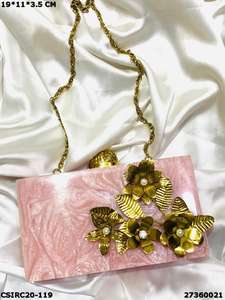 Élégantes pochettes et sacs de soirée en résine faites à la main par Craftstages International pour les occasions spéciales - Product Image 6