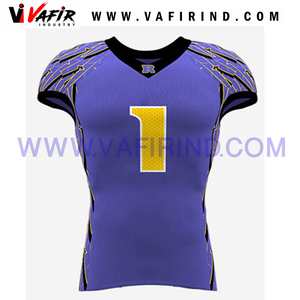 Jersey de entrenamiento de fútbol americano juvenil al por mayor, aparejo personalizado, uniforme de sarga, transpirable, diseño de talla grande - Product Image 5