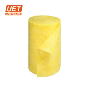 High quality Low Price Heat Resistance Fire Insulation Blanket Insulation Material Glass Wool For Roof Insulation