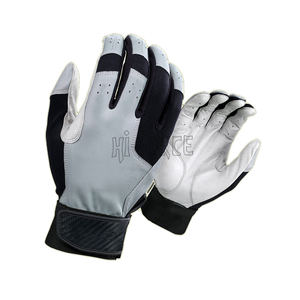 Guantes de Bateo de Béisbol Profesionales para Adultos y Jóvenes, Super Grip, Antideslizantes, Cierre de Velcro, Poliéster Estándar - Product Image 3